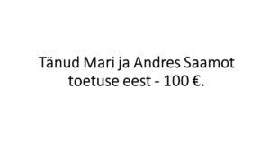 Mari ja Andres Saamot