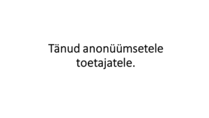 Anonüümsed toetajad